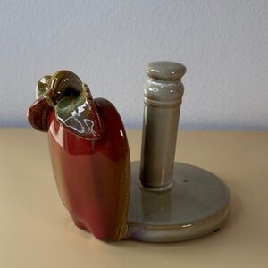 Ceramic Apple Paper Towel Holder